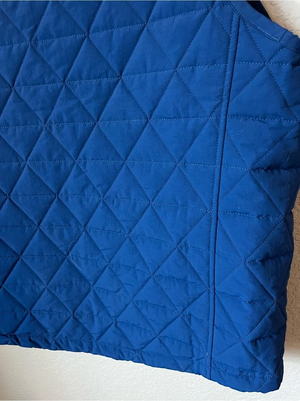 NWOT Chubbies Men’s L Quilted Vest Blue Rooster Lined Preppy Country Club
